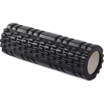 Pěnový válec Fitness masážní válec 30x10 cm, Černá