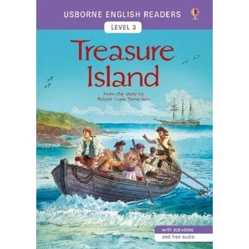 Anglický jazyk Usborne - English Readers 3 - Treasure Island - Stevenson Robert