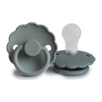 dudlíky FRIGG DAISY FRENCH GRAY, 0-6M, SILIKÓN