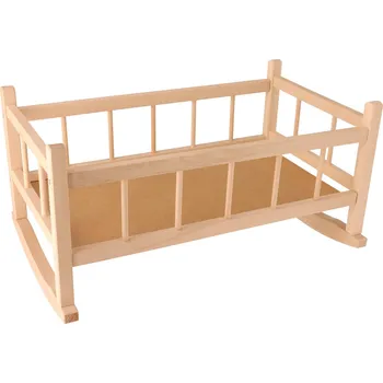 AtmoWood Dřevěná kolébka pro panenky 50…