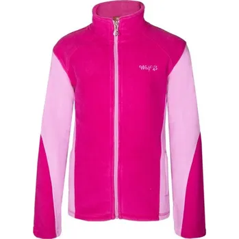 Dívčí mikina Dívčí fleecová mikina Wolf, vel. 158