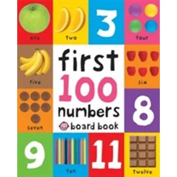 První čtění First 100 Numbers - Roger Priddy [EN] (2013, Kartonová knížka, Priddy Books)