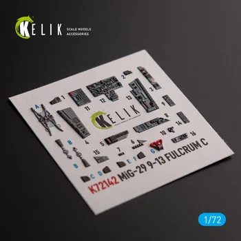 Plastikový model 1/72 MiG-29 Fulcrum-C 9-13 interior 3D (GWH)