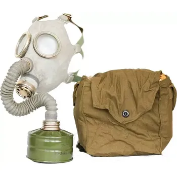 respirátor Plynová maska RUSKÁ PDF-D dětská (Originální Ruská maska určená pro děti, včetně chobotu a brašny.)