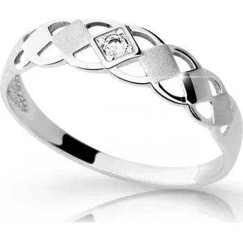 Prsten Cutie Diamonds Elegantní prsten z bílého zlata s briliantem DZ6718-1912-10-X-2 48 mm + 2 měsíce na vrácení zboží