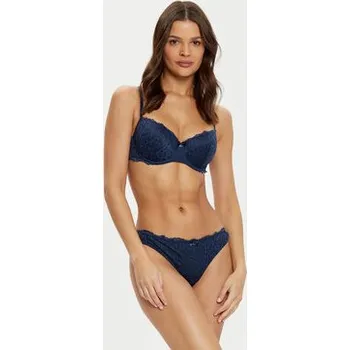 Podprsenka Hunkemöller Podprsenka s kosticemi Marine 206322 Tmavomodrá 80E