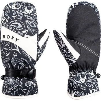 Rukavice na snowboard Roxy Jetty Mitt true black bandanas L 2025 - Odesíláme do 24 hodin