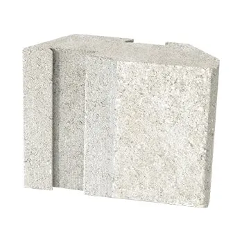 Příslušenství pro plot Rohatka - bílá, štípaný