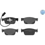 Sada brzdových destiček, vždy 4 kusy v sadě MEYLE 025 223 8317