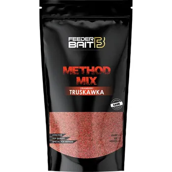 Návnadová surovina FeederBait Methodmix Strawberry 800g