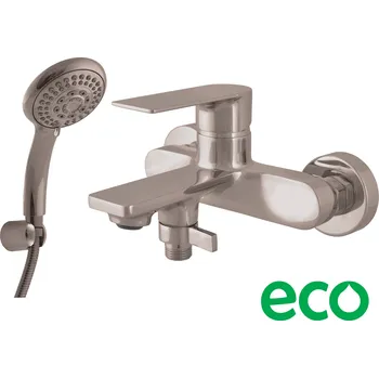 Vodovodní baterie RAV-SLEZÁK Slezák-RA: Vodovodní baterie vanová NIL - metal grey - lesklá NL154.5/1MGL METAL GREY - lesklá 150 mm