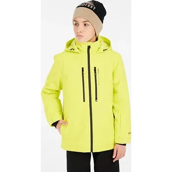 Chlapecká lyžařská bunda Protest PRTFLYNTY JR velikost 140 limone