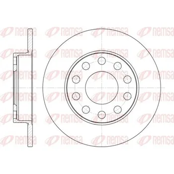 Brzdový kotouč Brzdový kotouč REMSA 6753.00