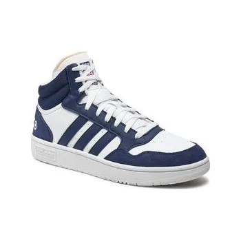 Dámská obuv adidas Sneakersy Hoops 3 Mid Lifestyle Basketball Classic Vintage IG1432 Bílá 40_23