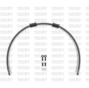 Hadice přední brzdy sada venhill powerhoseplus yam-4005fb-bk (1 hadice v sadě) černé hadice, černé koncovky
