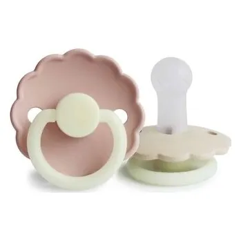 DVOJBALENIE CUMLÍKOV FRIGG DAISY NIGHT BLUSH/ CREAM, +6M, SILIKÓN