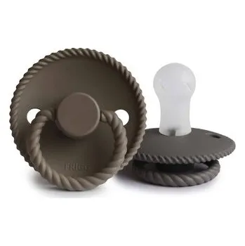 dudlíky CUMLÍK FRIGG ROPE PORTOBELLO, 0-6M, SILIKÓN