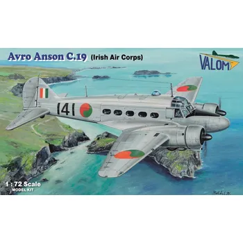Plastikový model 1/72 Avro Anson C.19 (Irish Air Corps)