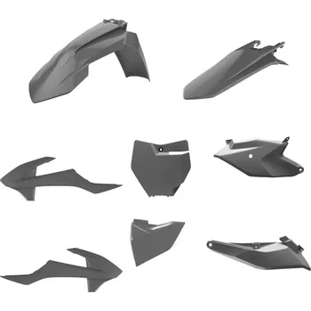 Sada plastů polisport šedá 91298