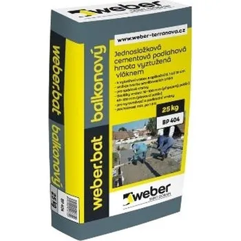 Stavební materiál Potěr balkonový weber bat – 25 kg