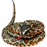 Mamido Plyšový had 300 cm hnědý