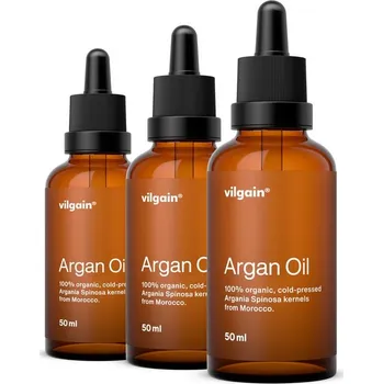 Kosmetika Vilgain Arganový olej BIO – 3x&nbsp;50&nbsp;ml