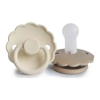 DVOJBALENIE CUMLÍKOV FRIGG DAISY CREAM/ CROISSANT, +6M, SILIKÓN