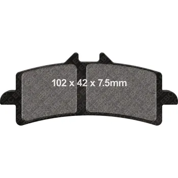 Brzda pro motocykl Brzdové destičky ebc epfa447hh