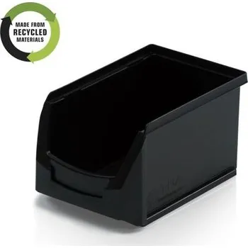 box ukládací B 23*15*12,5cm, černý, regranulát