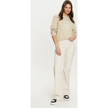 Dámská mikina Guess Mikina W5RQ09 K8802 Béžová Regular Fit XL