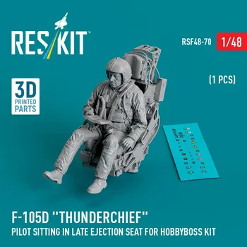 Plastikový model 1/48 F-105D 'Thunderchief' pilot sitting (late)
