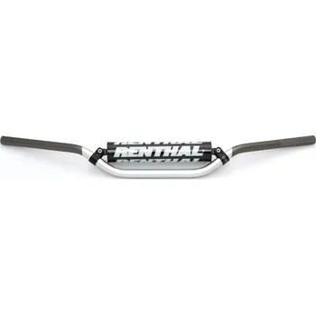 Řídítka RENTHAL řidítka 7/8 (22mm) MX HANDLEBAR SILVER/šedá VILLOPOTO / STEWART PADDED barva stříbrná/šedý s chráničem (RENTHAL řidítka 7/8 (22mm) MX HANDLEBAR SILVER/šedá VILLOPOTO / STEWART PADDED barva stříbrná/šedý s chráničem)