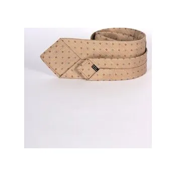 Kravata ELSNER Kravata JEDWAB ŻAKARD A1115 Béžová OS