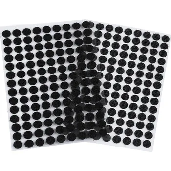 Zip Suchý zip samolepicí kolečka Ø10 mm, malé, 2 černá