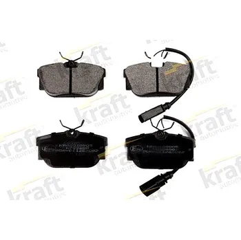 Brzdová destička Sada brzdových destiček, kotoučová brzda KRAFT AUTOMOTIVE 6010905