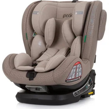 Autosedačka CHIPOLINO Autosedačka Peak i-Size 40-150cm Isofix 360 Macadamia