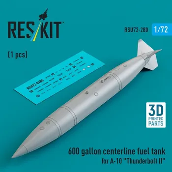 Plastikový model 1/72 600 gallon centerline fuel tank A-10 (1 pc.)
