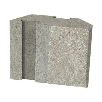 Příslušenství pro plot Rohatka - světle šedá, štípaný