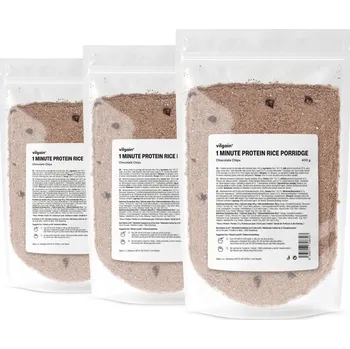 Vilgain Minutová proteinová rýžová kaše – 3× chocolate chip 400 g