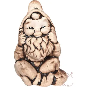 Zahradní dekorace Zahradní trpaslík Kódl keramický, 21 cm