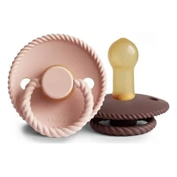 DVOJBALENIE CUMLÍKOV FRIGG ROPE BLUSH/ COCOA, 6-18M, KAUČUK