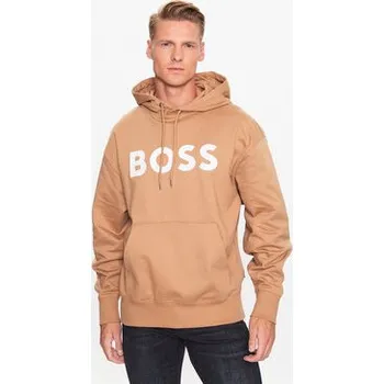 Pánská móda Boss Mikina 50496661 Béžová Oversize XXL