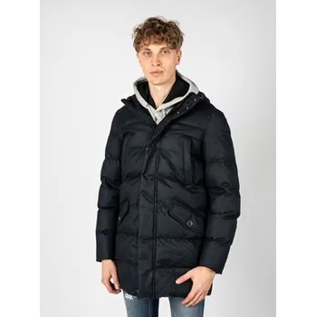 Dámská parka Geox Parka M2628P T2956 Černá Regular Fit 46