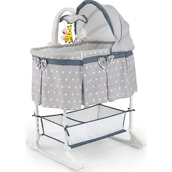 Kolébka pro miminko Dětská multifunkční kolébka a postýlka 2v1 Milly Mally Barva: Stars