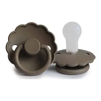 dudlíky FRIGG DAISY PORTOBELLO, 0-6M, SILIKÓN