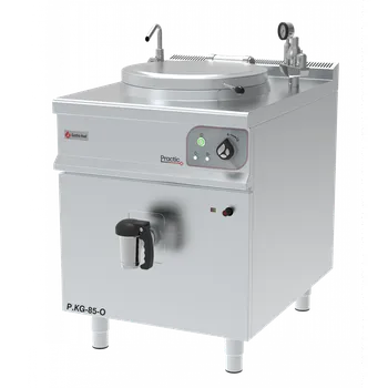 Plynový zářič Plynový varný kotel kulatý, dvouplášťový 85 l | GASTROHAAL, P.KG-85-O