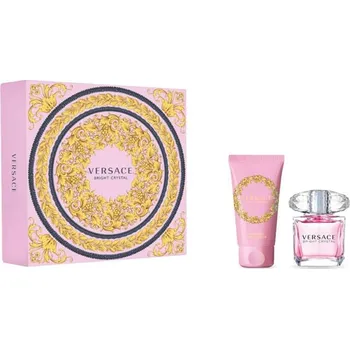 Dámský parfém Versace Versace Bright Crystal SET: Toaletní voda 50ml + Tělové mléko 50ml Pre ženy Toaletní voda
