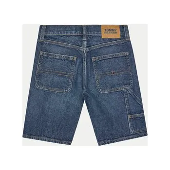 Dámské kraťasy Tommy Hilfiger Džínové šortky KB0KB09322 Tmavomodrá Regular Fit 16