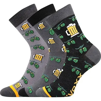 Dámské ponožky VoXX® Ponožky PiVoXX Barva: III - mix 3, Velikost: 47-50 (32-34)