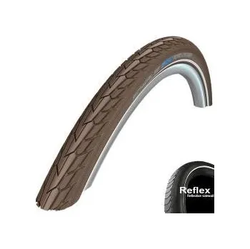 Plášť na kolo Schwalbe plášť Road Cruiser 28x1.75' TwinSkin KGuard SBC Reflex drát (hnědá)